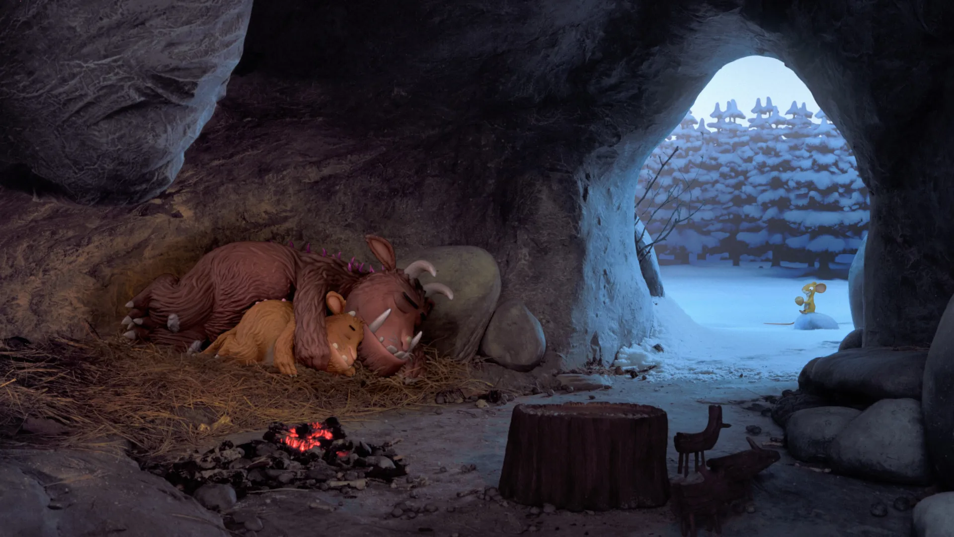 Gruffalo Asleep