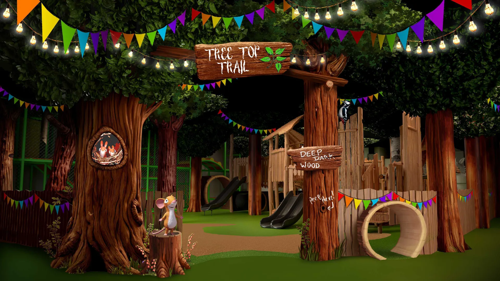 New Gruffalo Attraction Gruffalo Clubhouse