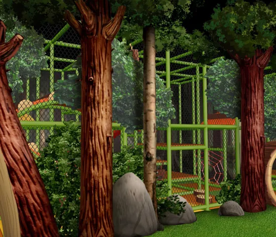 Deep, Dark Wood Soft Play 2.1