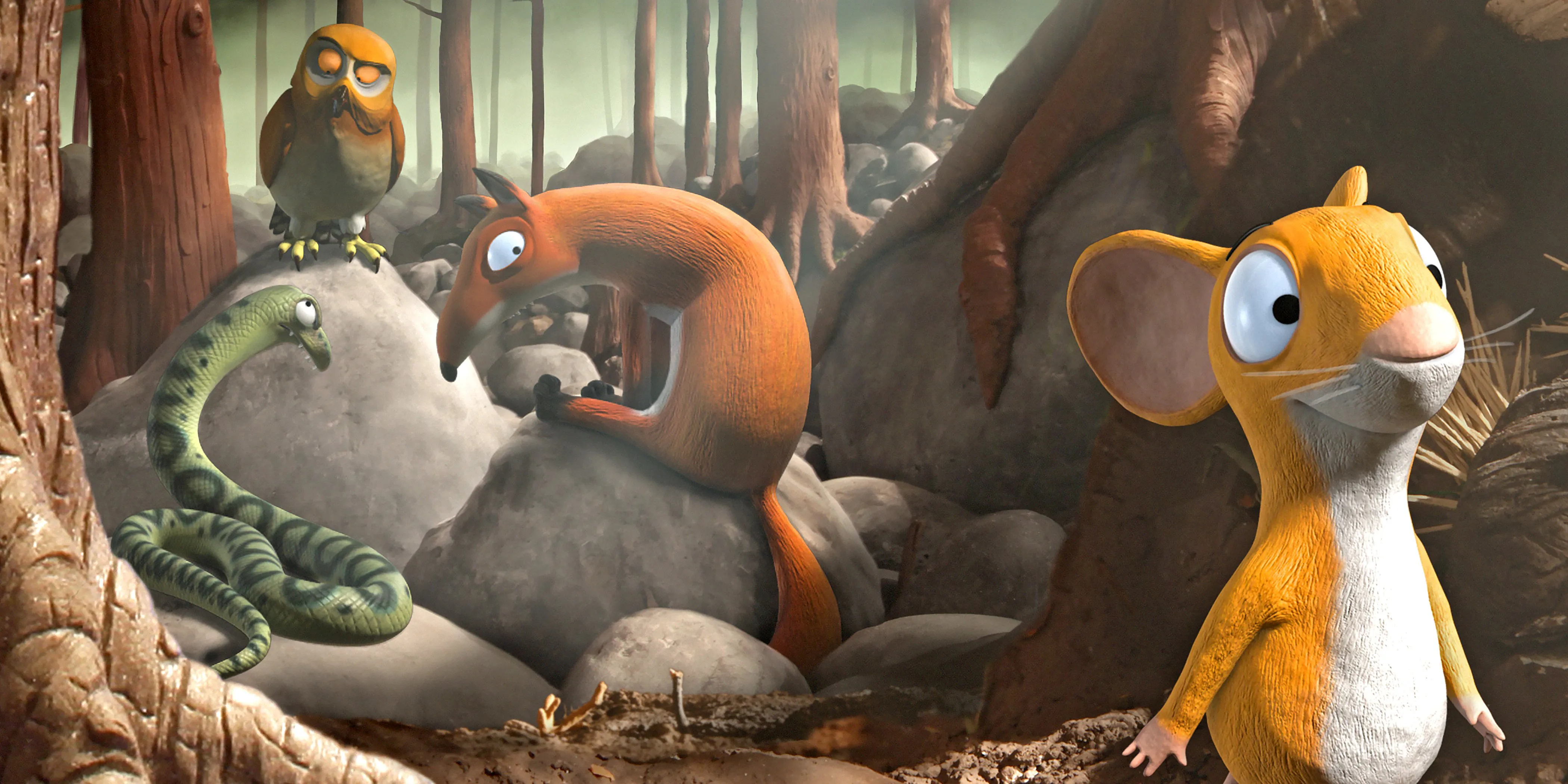 The Gruffalo The Gruffalo s Child The Gruffalo Friends Clubhouse
