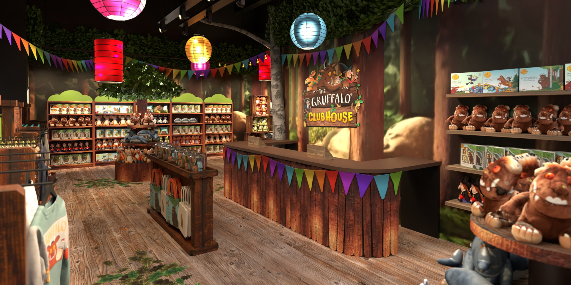 Gruffalo And Friends Clubhouse Gift Shop 2.1